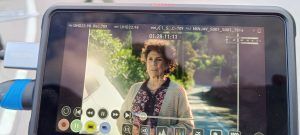 Monica Pelay en cortometraje "Deidad"