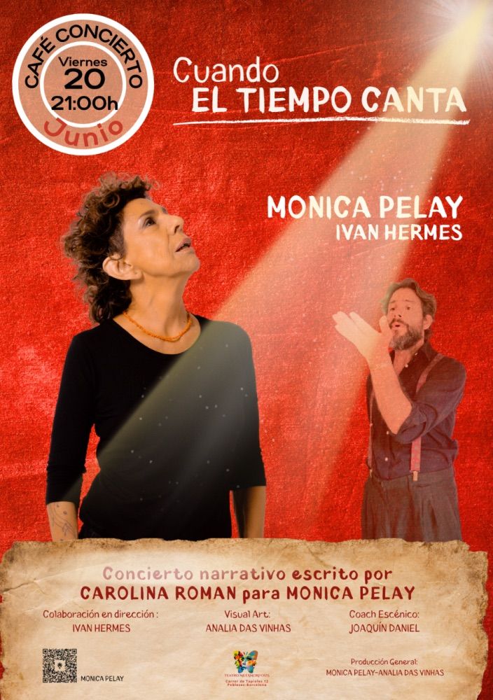 Café Concierto Cuando El Tiempo Canta. Monica Pelay